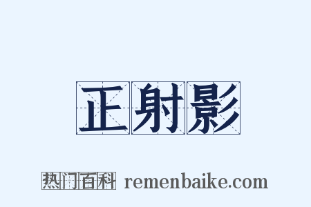 正射影是什么意思的图片